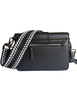 I'm Dutch Schoudertasje Rione Black