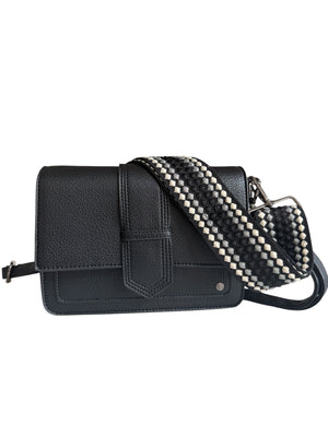 I'm Dutch Schoudertasje Rione Black