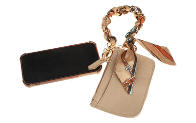 I'm Dutch Telefoonbandje Evi met portemonneetje Naturel