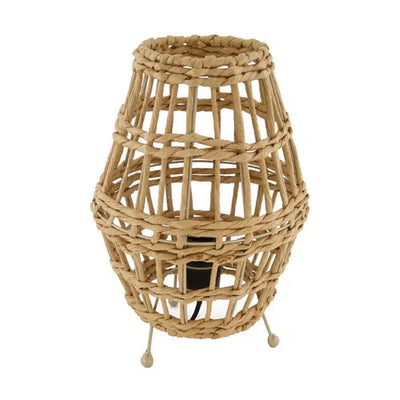 Tafellamp paper rope naturel