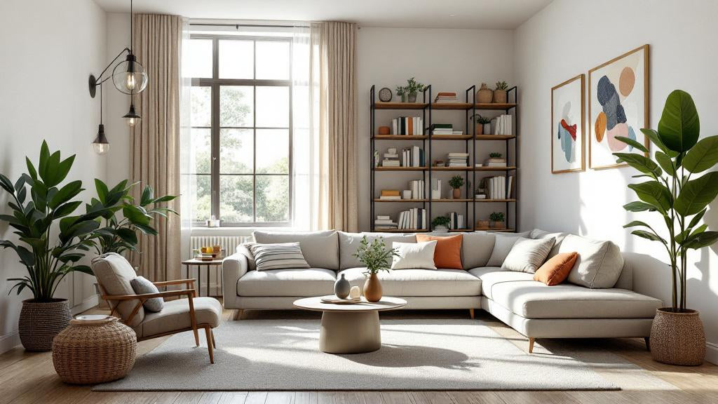 Zo kun je een vierkante woonkamer inrichten