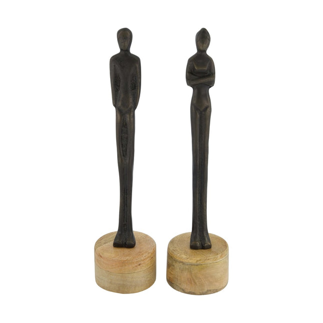 Ornament Figuro set van 2