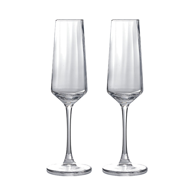 Champagneglazen set van 2