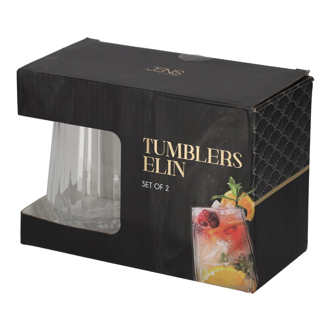 Drinkglazen set van 2
