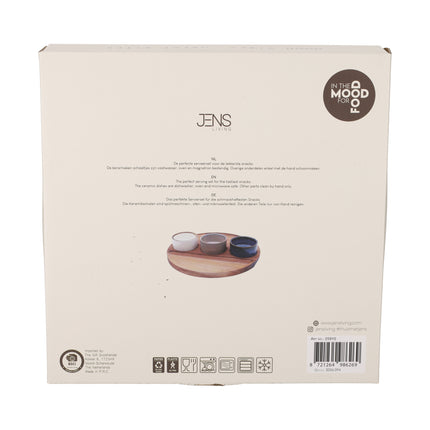 Serveerset Bent large