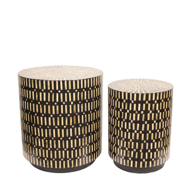 Bijzettafel Lio set van 2