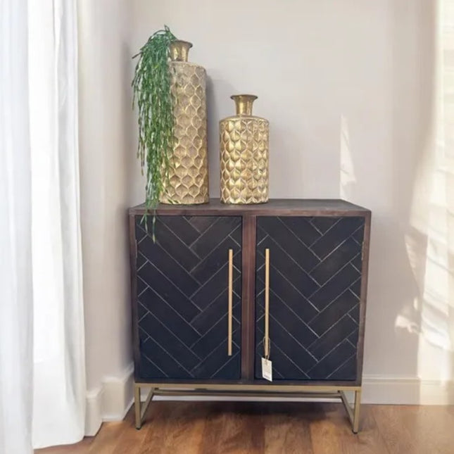 Vaas Honingraat goud S ø19x38 cm