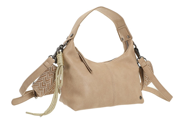 I'm Dutch Schoudertasje Quinn Beige