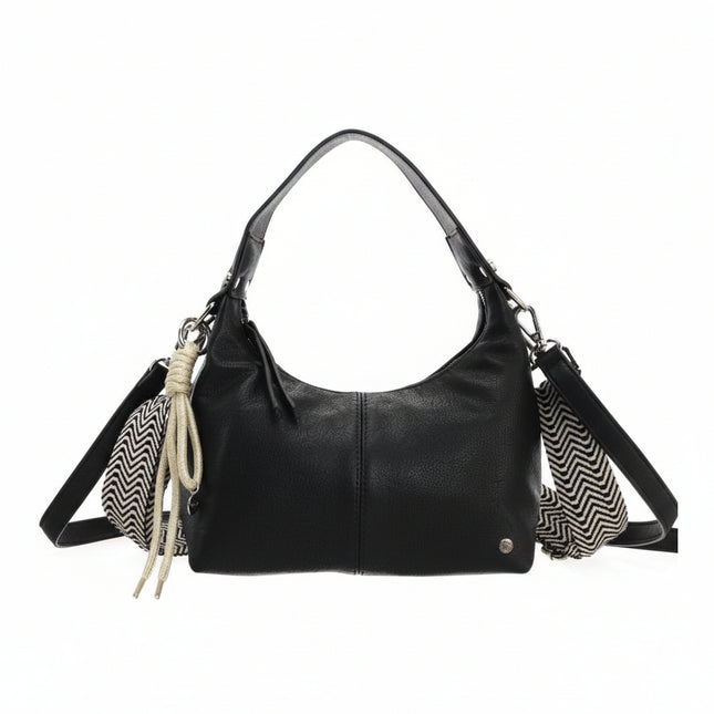 I'm Dutch Schoudertasje Quinn Zwart