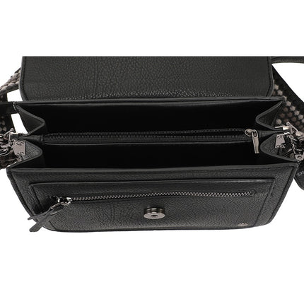 I'm Dutch Schoudertasje Rione Black