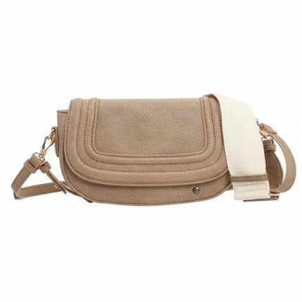 I'm Dutch Crossbody tas Austin khaki