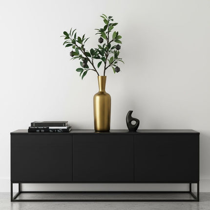 Vaas Metaal goud L ø15x46 cm