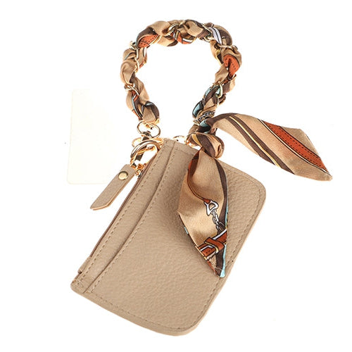 I'm Dutch Telefoonbandje Evi met portemonneetje Naturel