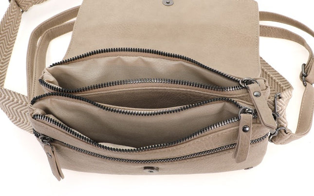 I'm Dutch Schoudertasje San Martin Khaki