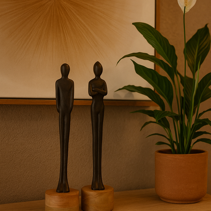 Ornament Figuro set van 2