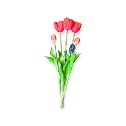 Kunsttulpen fuchsia - bundel van 5