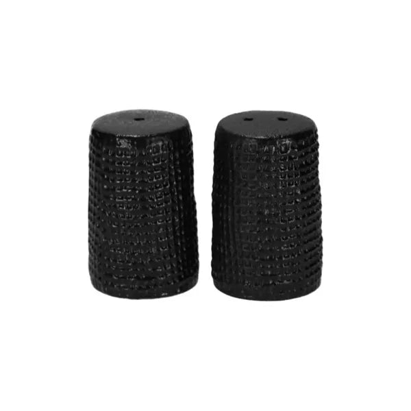Wafel peper&zout set zwart