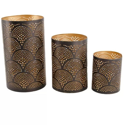 Waxinelichthouder Marrakech - set van 3