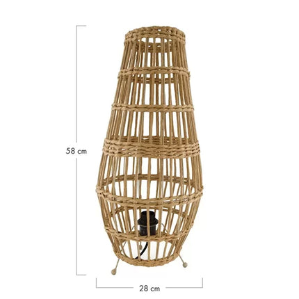 Vloerlamp paper rope
