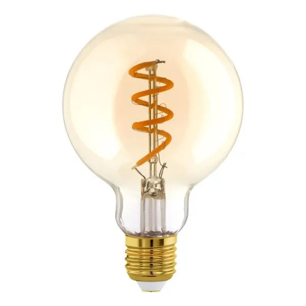 Lichtbron Bol amber 4W ø6cm