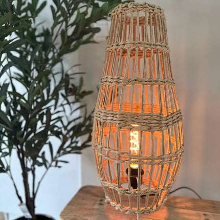 Vloerlamp paper rope