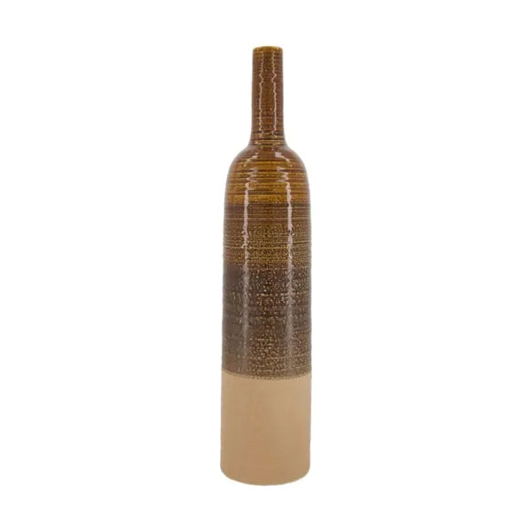 Vaas Fles sand L ø14,5x61 cm