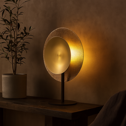 Tafellamp Soleil goud
